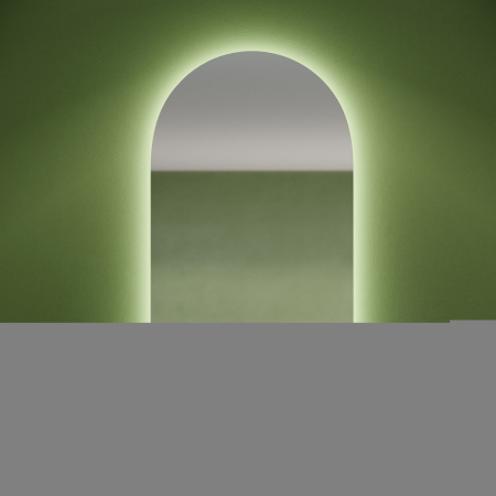 Зеркало с подсветкой Sancos Oval OV45C 50х90 подвесное